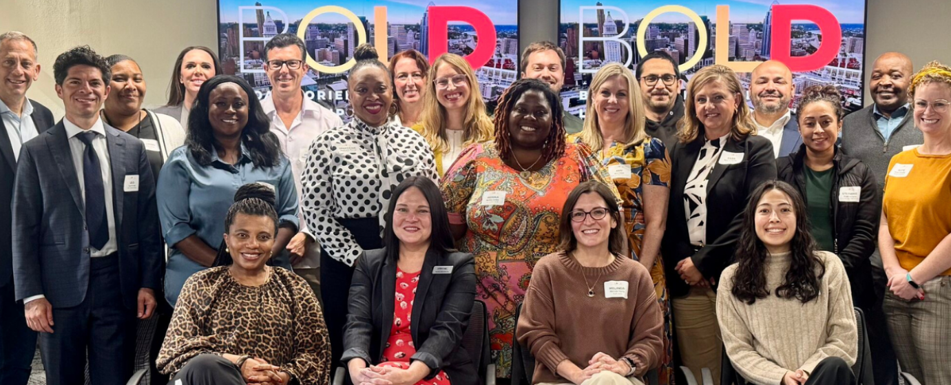 Group of BOLD graduates smiling